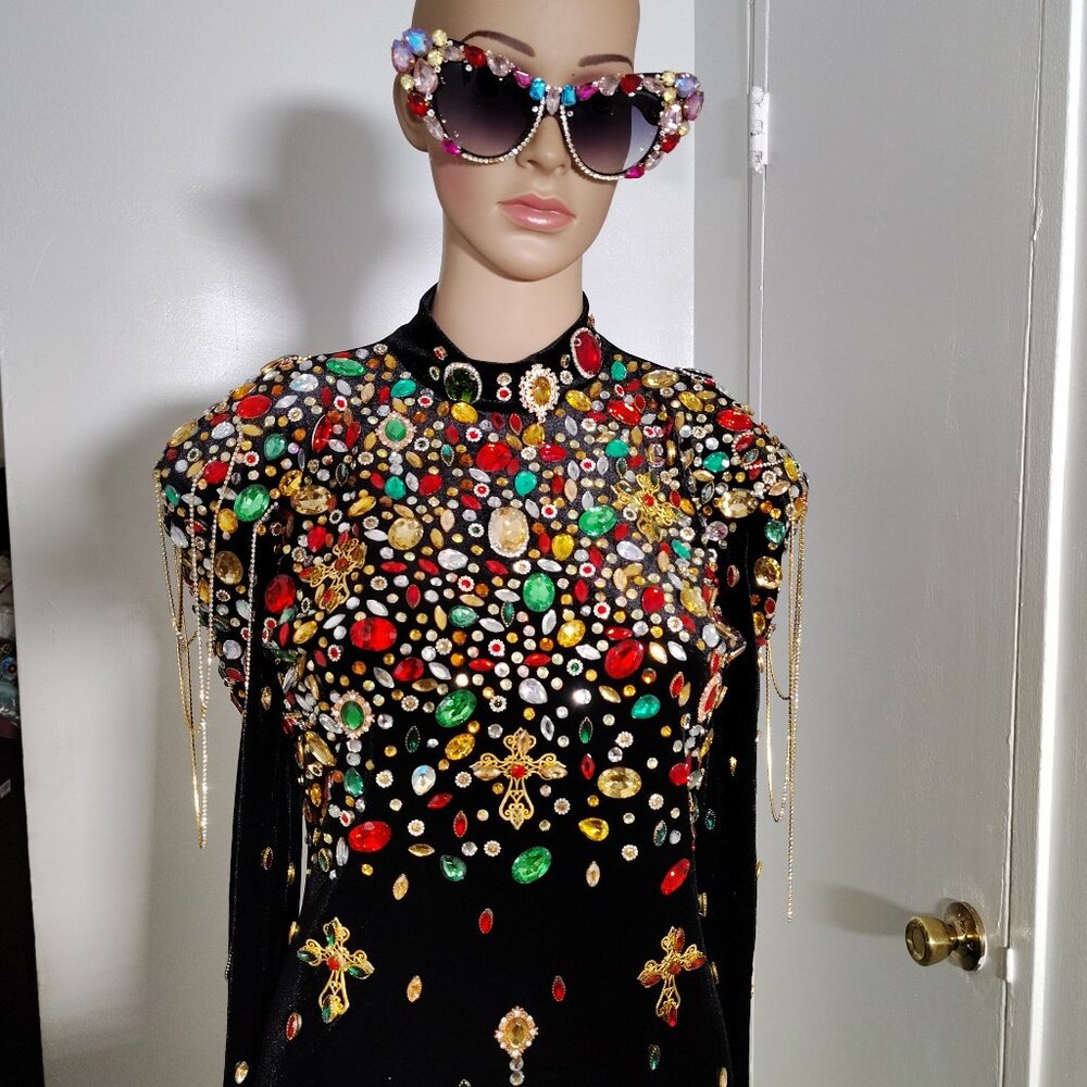Jewel Encrusted Dress